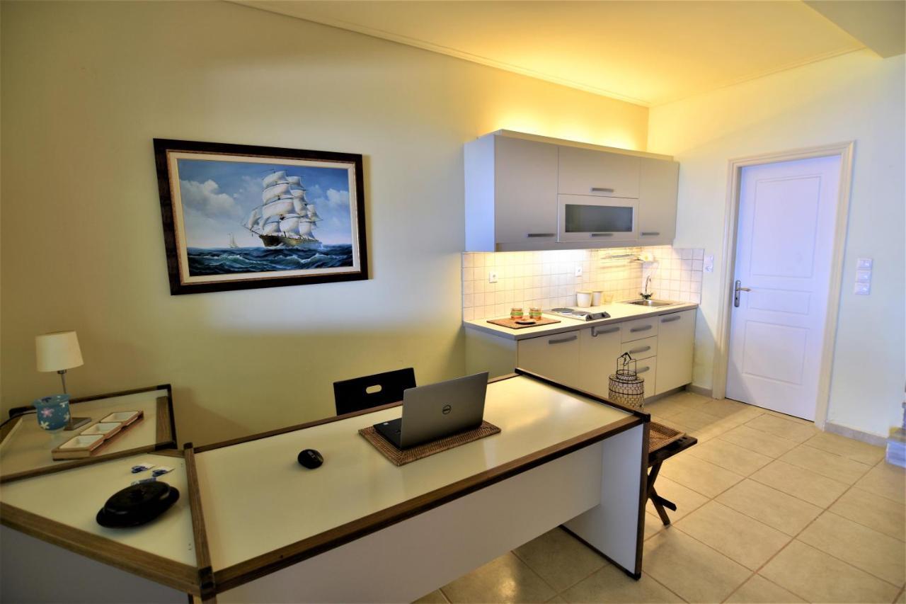Blue Bay View - Beach House Vathirrevma Εξωτερικό φωτογραφία