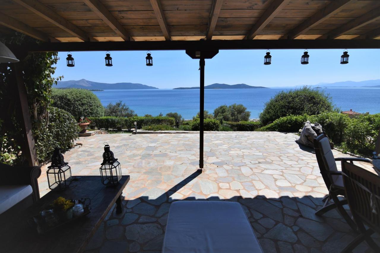 Blue Bay View - Beach House Vathirrevma Εξωτερικό φωτογραφία