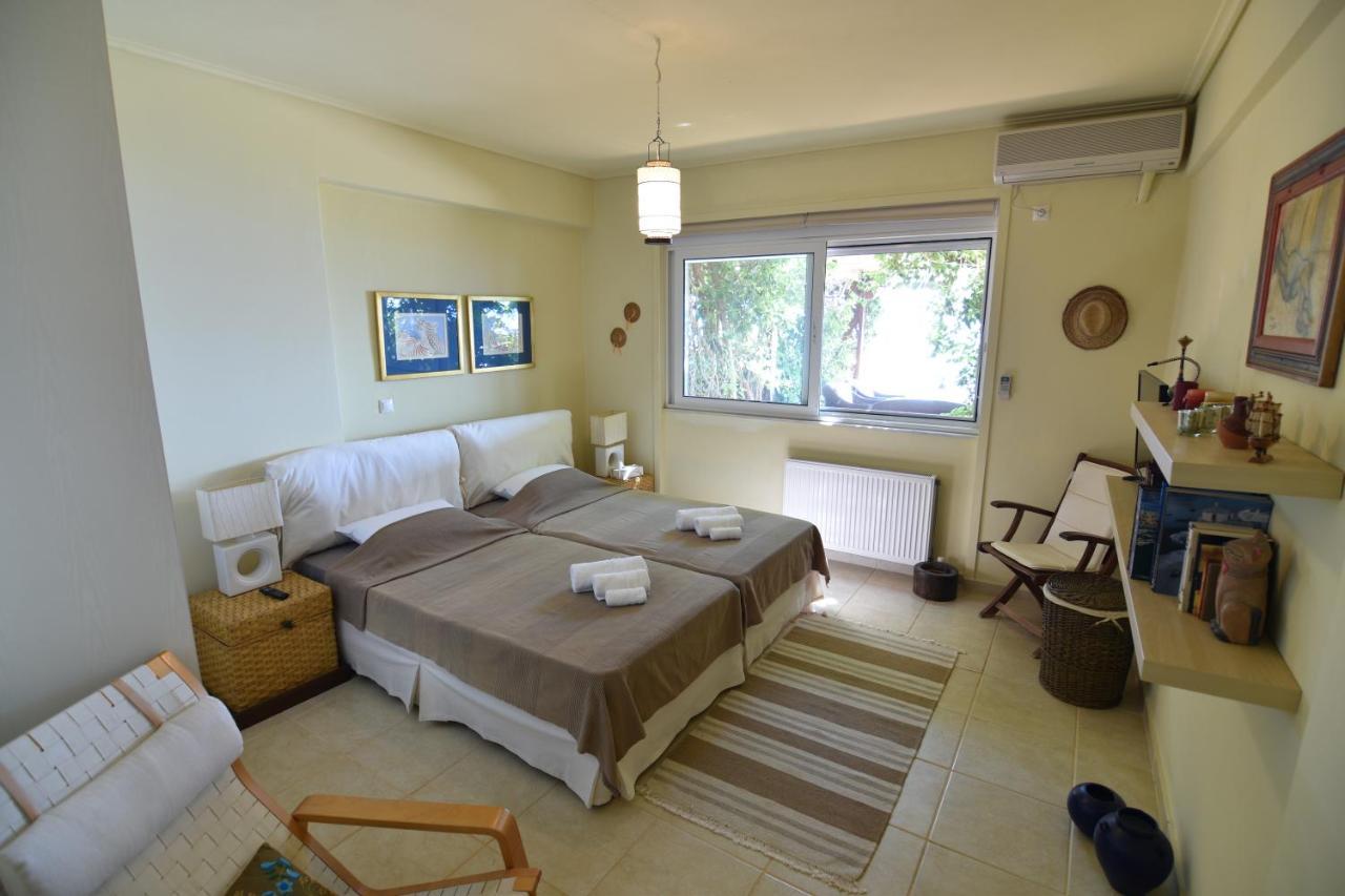 Blue Bay View - Beach House Vathirrevma Εξωτερικό φωτογραφία