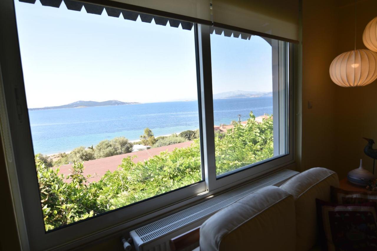 Blue Bay View - Beach House Vathirrevma Εξωτερικό φωτογραφία