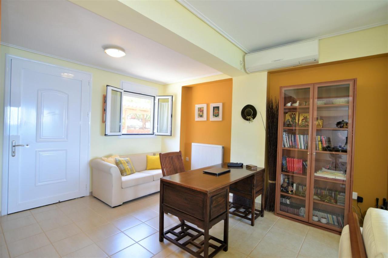 Blue Bay View - Beach House Vathirrevma Εξωτερικό φωτογραφία